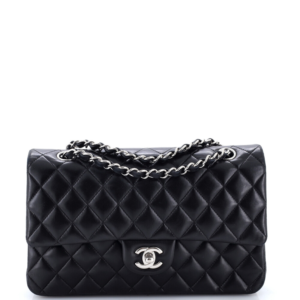 Chanel Medium Classic Double Flap Bag Quilted Lambskin